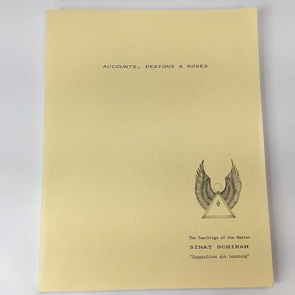 Master Sinat Schirah Teachings Accounts Designs Roses Book Awakening Awareness - Picture 2 of 14